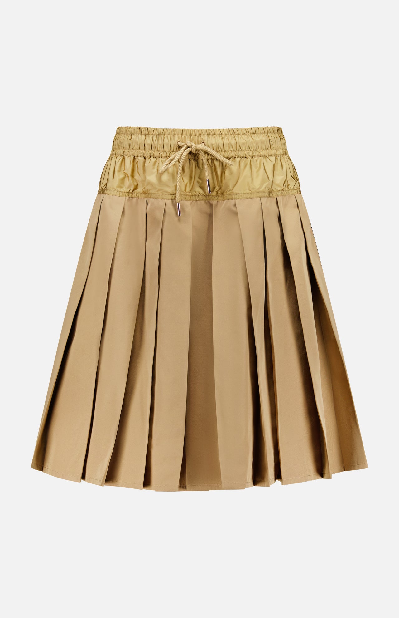 Pleated Drawstring Waist Skirt (14696063500651)