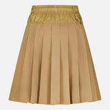 Pleated Drawstring Waist Skirt (14696063500651)