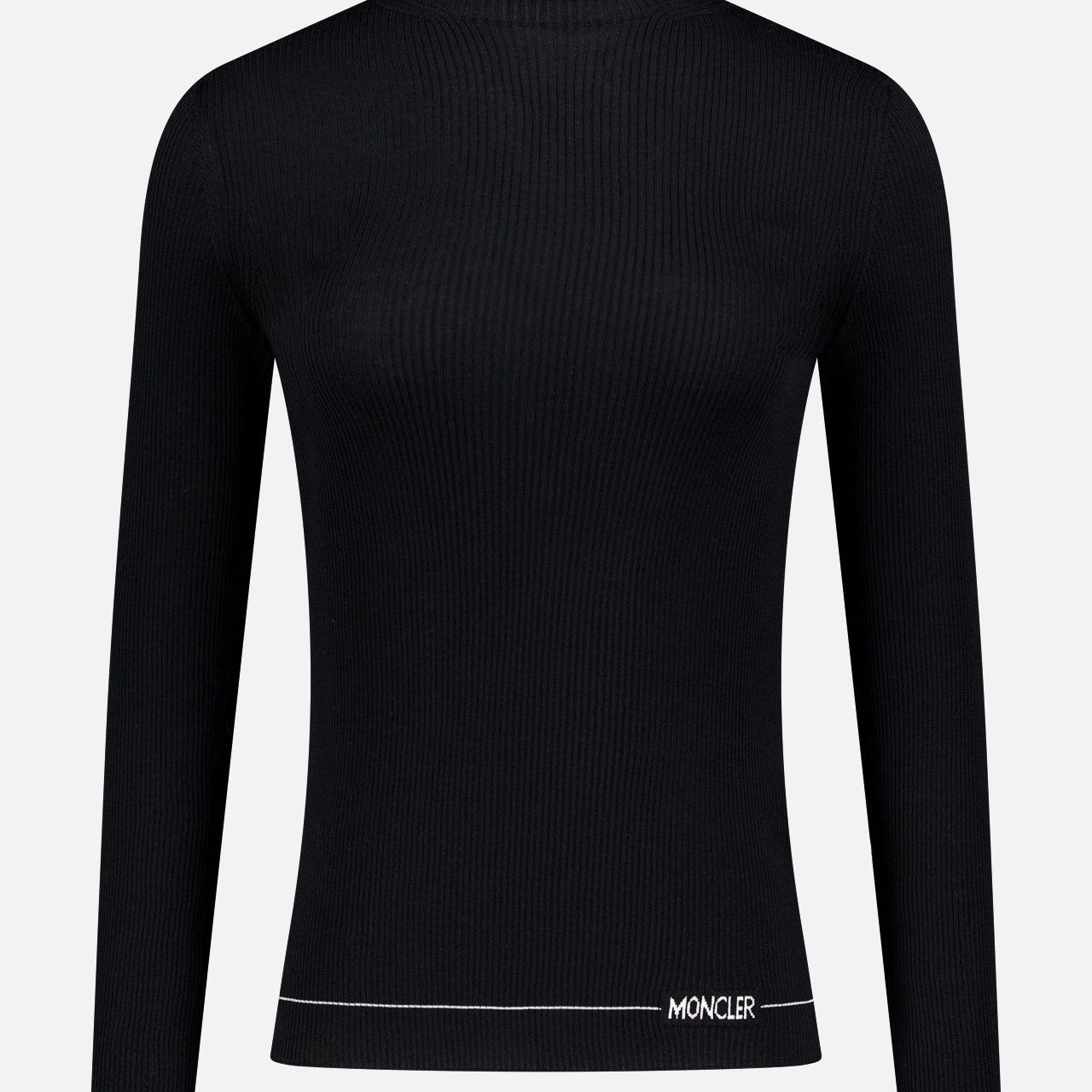 Contrast Hem Turtleneck Sweater (14703903834475)