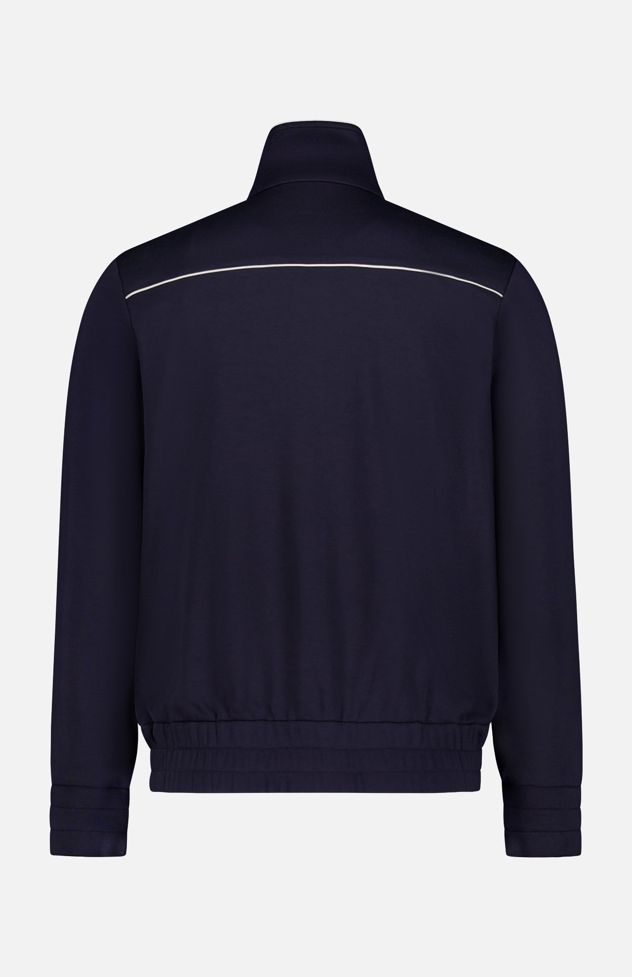 Contrast Piping Zip Up Jacket (14719468405099)