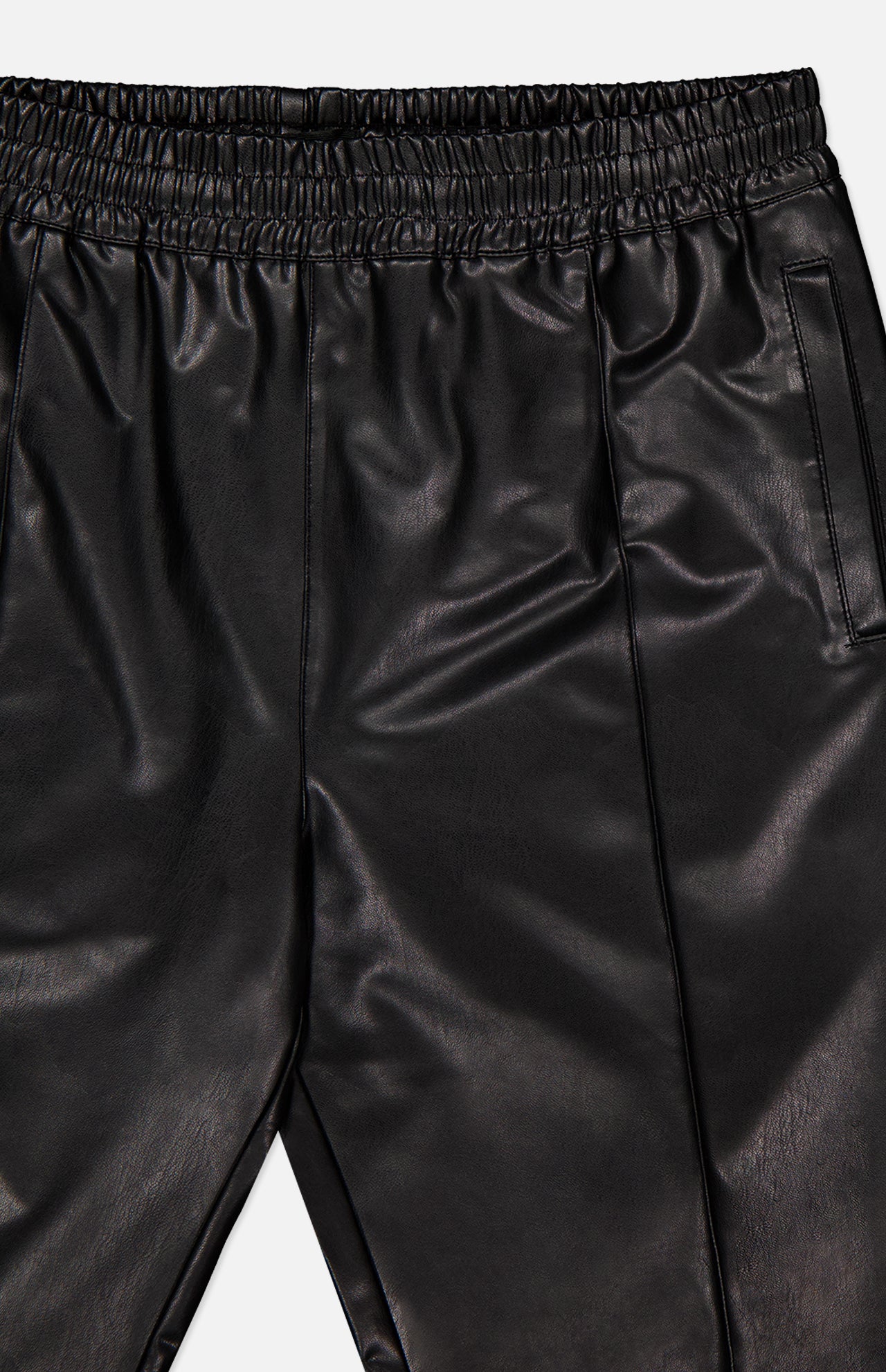 Owen Faux Leather Drawstring Pant (14655255970155)