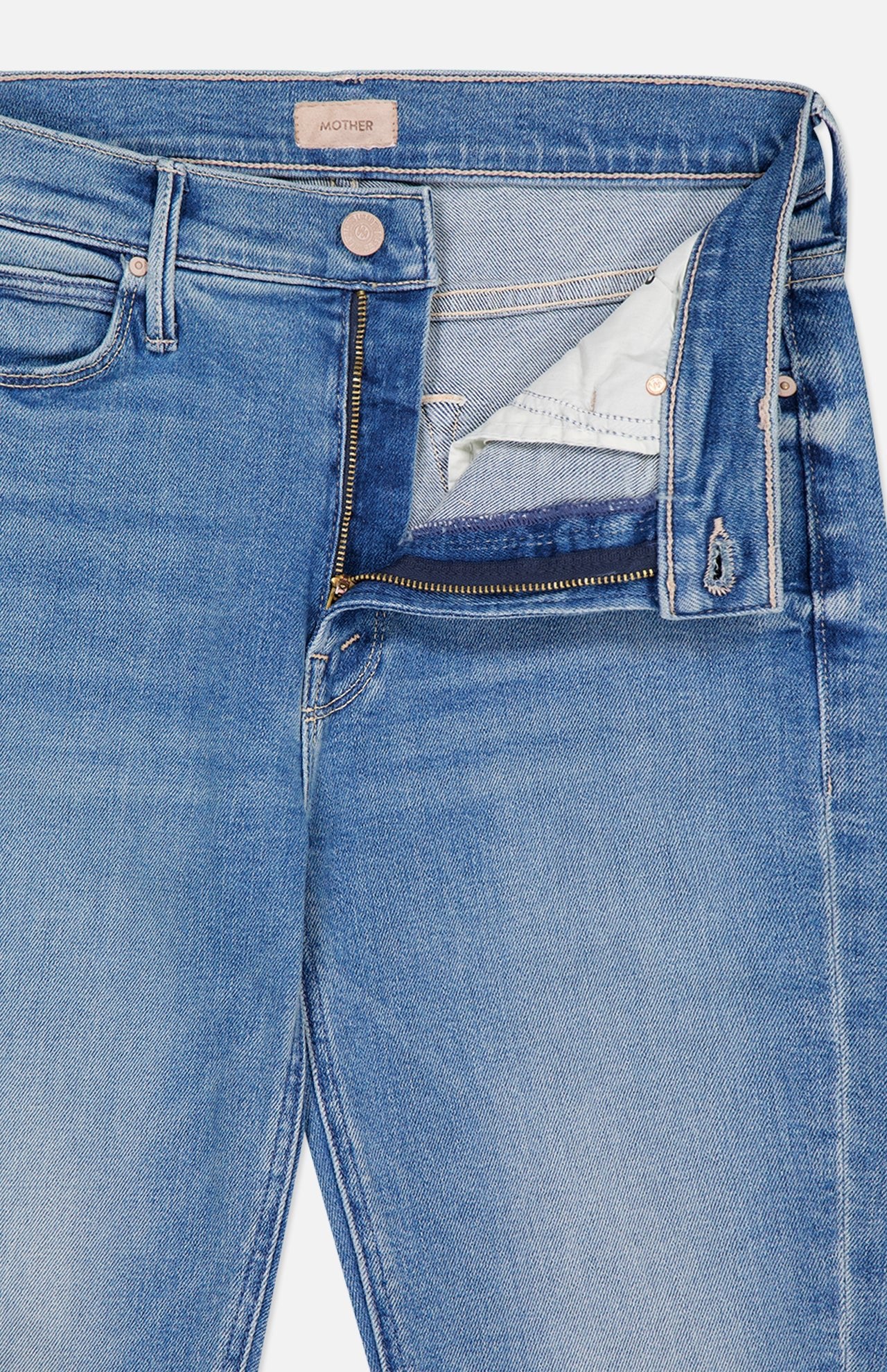 The Mid Rise Dazzler Ankle Fray