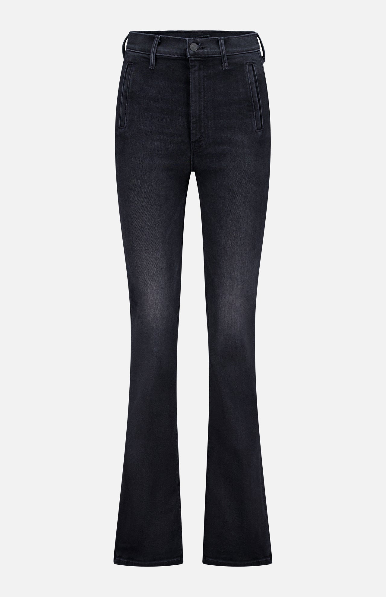 The Drama High Rise Flare Jean (14704689054059)