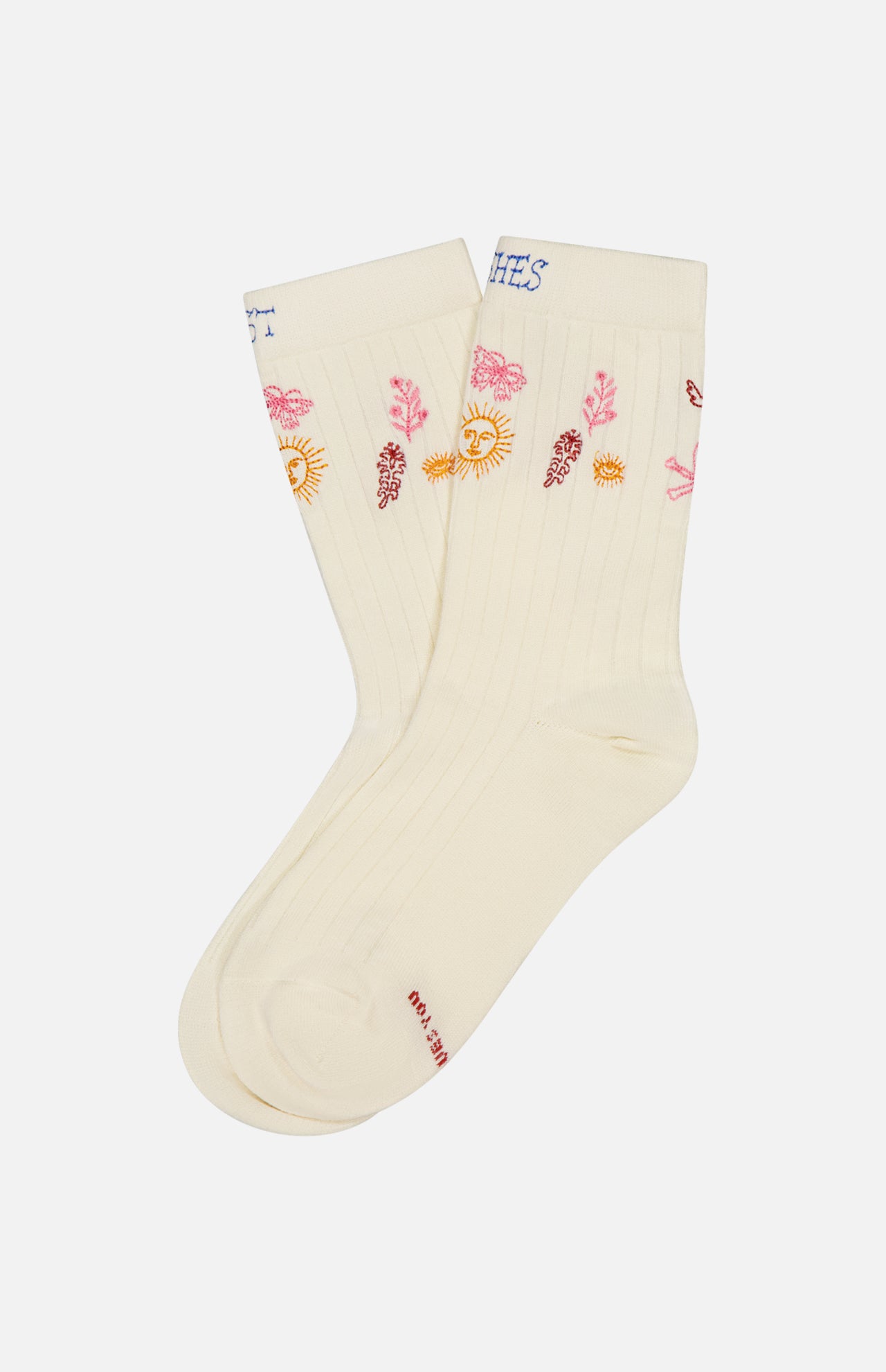 The Half Step Embroidered Socks (14689853243755)