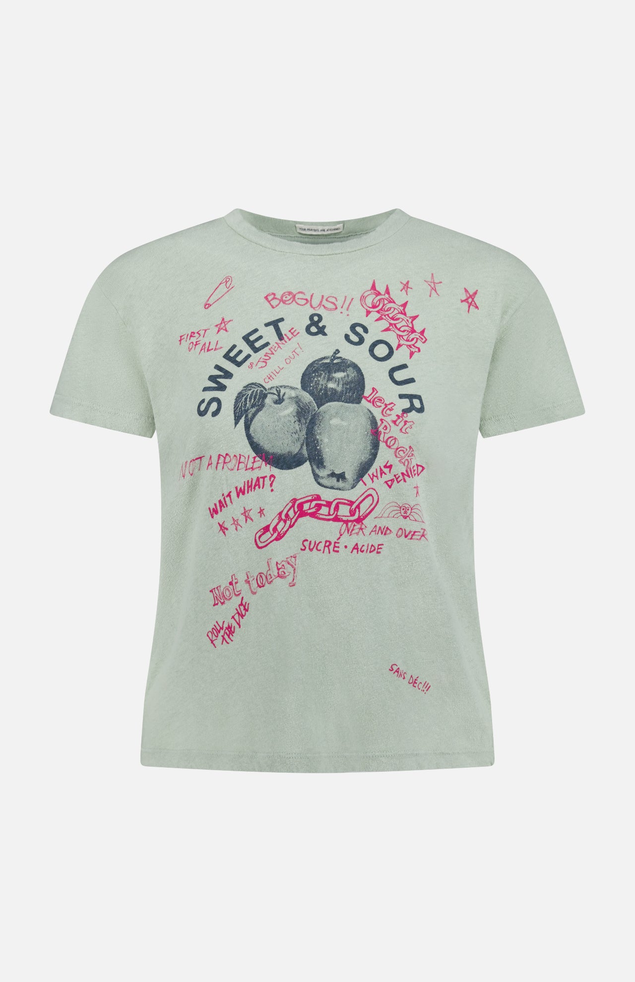 The Sinful Pink Doodles T-shirt (14704744333675)
