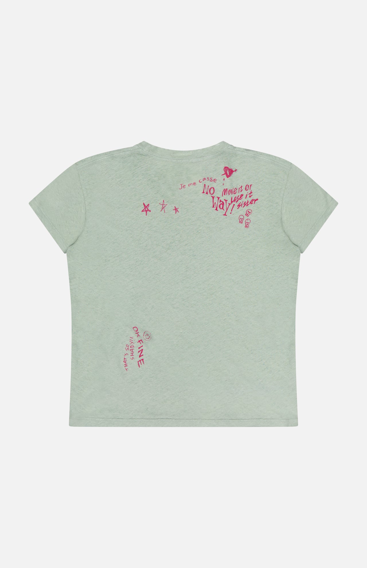 The Sinful Pink Doodles T-shirt (14704744333675)