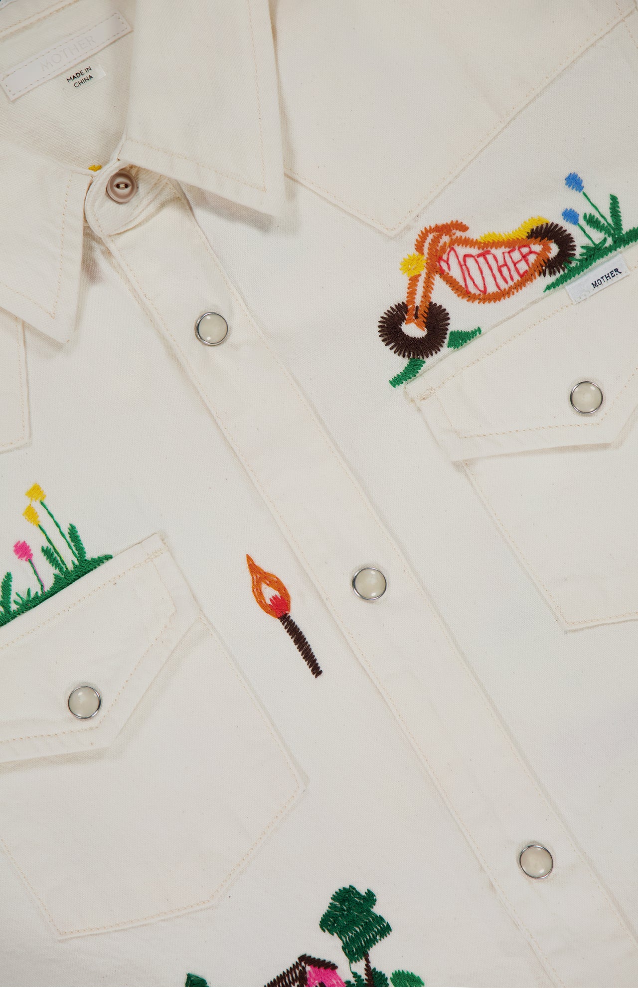 The Super Exs Crop Fray Jacket (14710252372331)