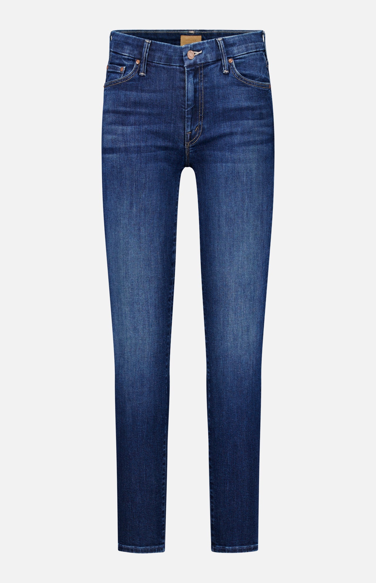 The Down Low Looker Hover Jeans in Backstage, mid-rise stretch denim in a slim fit with fading.