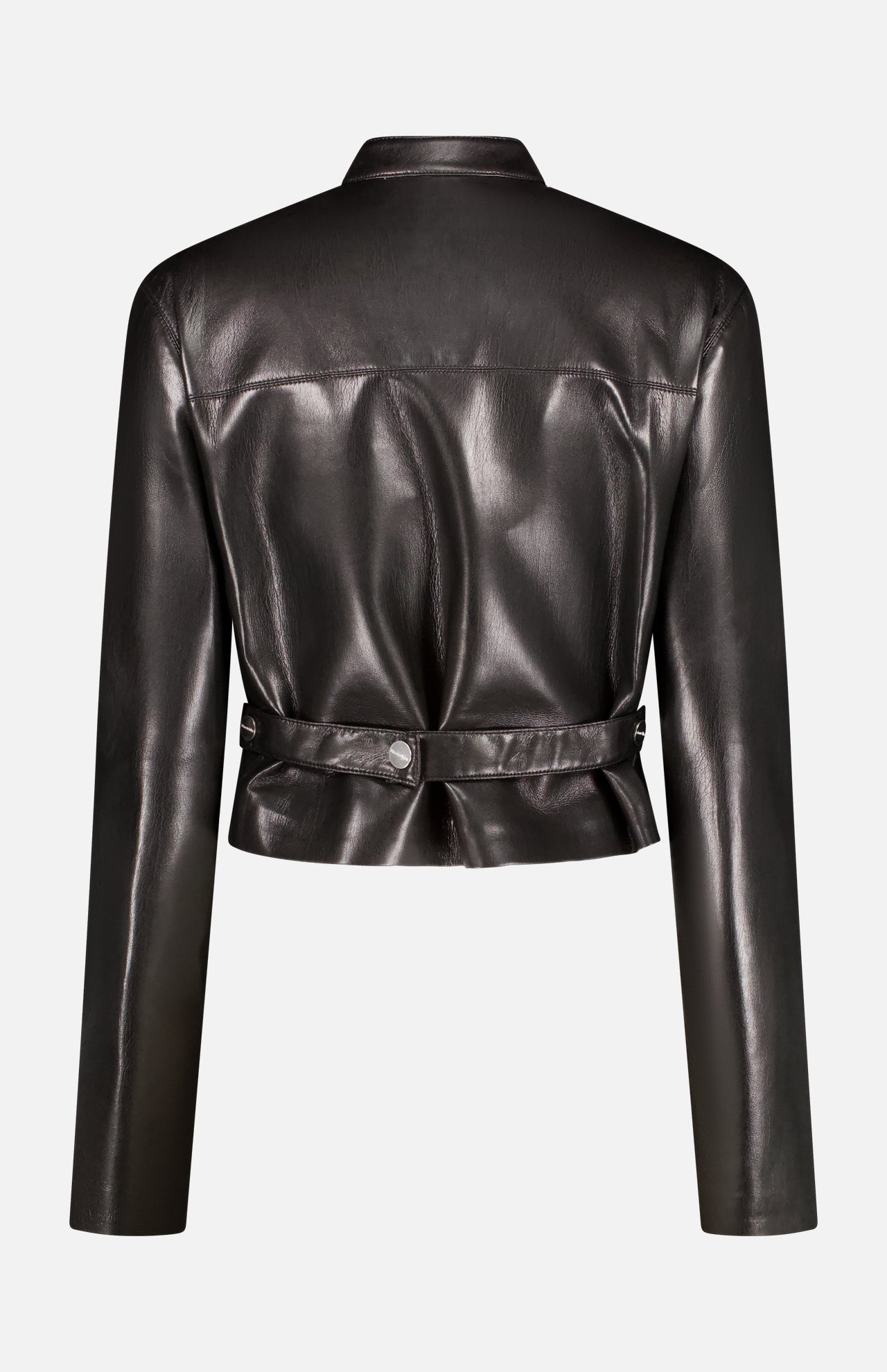 Aletta Faux Leather Biker Jacket (7773774708851)