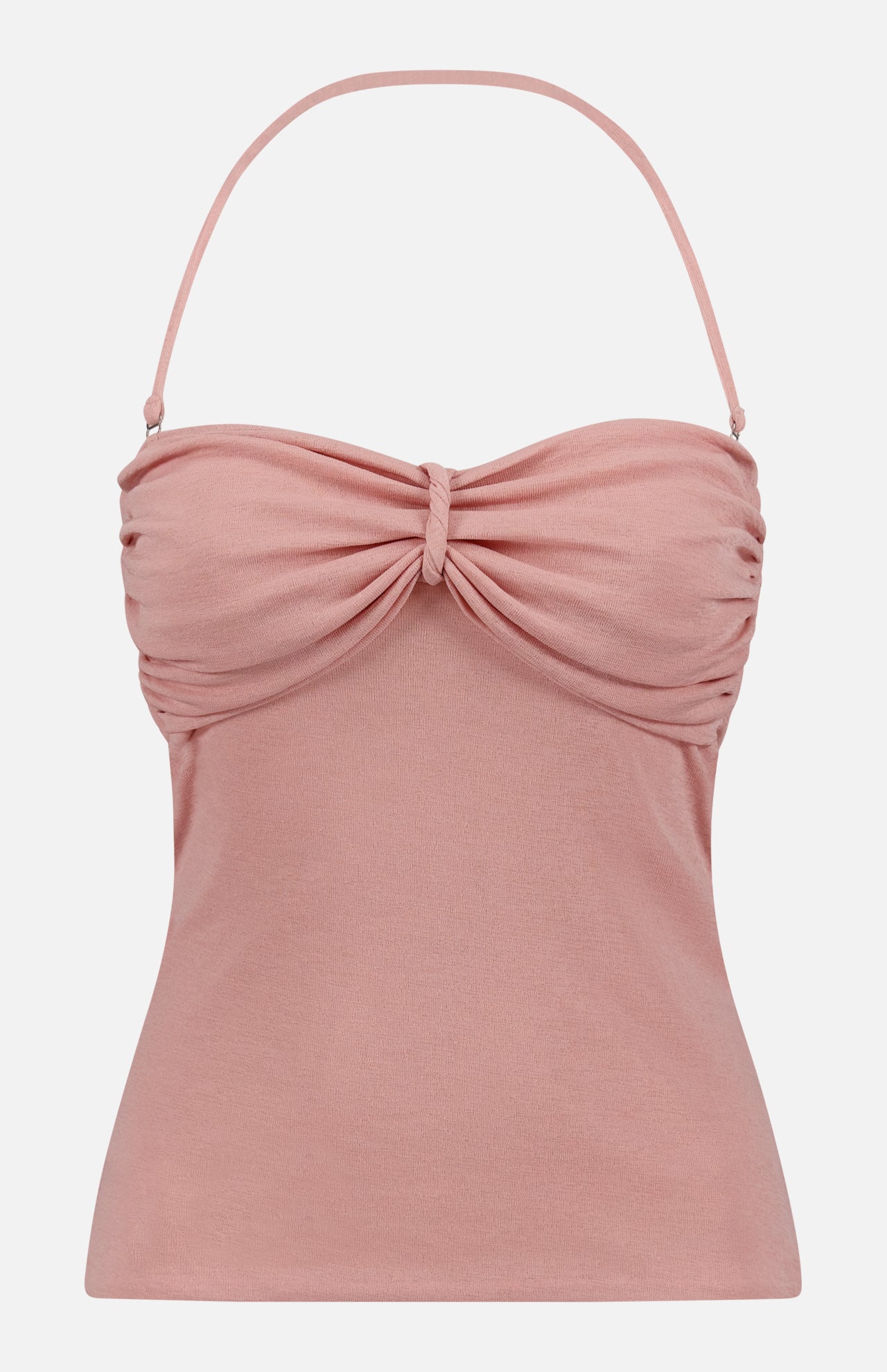 Rissa Ruched Halter Top (14687837225323)