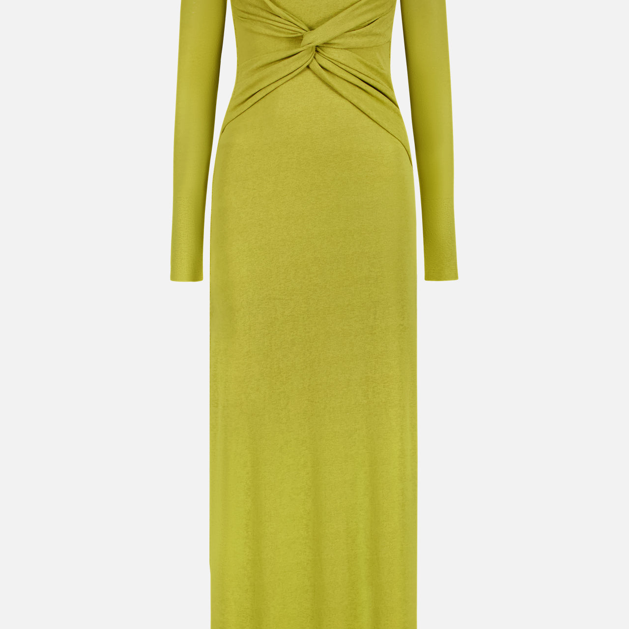 Rozal Fitted Drape Front Dress (14633924231531)