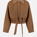 Satoyo Double Breasted Belt Jacket