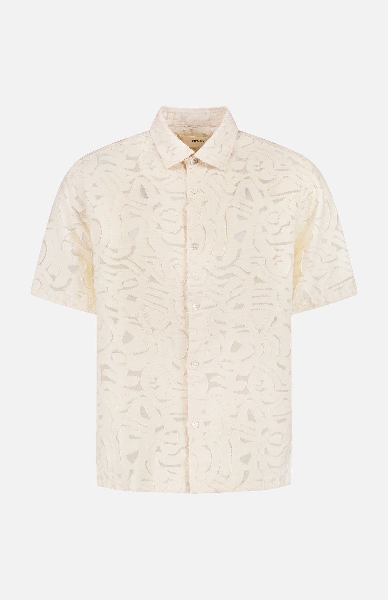 Freddy Short Sleeve Jacquard Shirt (14661817663851)