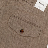 Justin Relaxed Herringbone Trouser