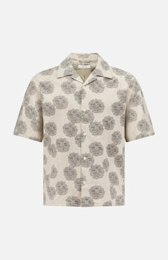 The NN07 Ole Short Sleeve Muted Floral Shirt features a modern, stylish pattern and is perfect for effortless everyday wear.