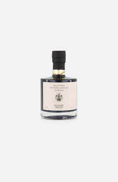 FLAMINGO ESTATE Barrel Aged Balsamic Vinegar—crafted from Lambrusco grapes, in a glass bottle with a black cap and light label, displayed on white—makes an ideal gift for food lovers.