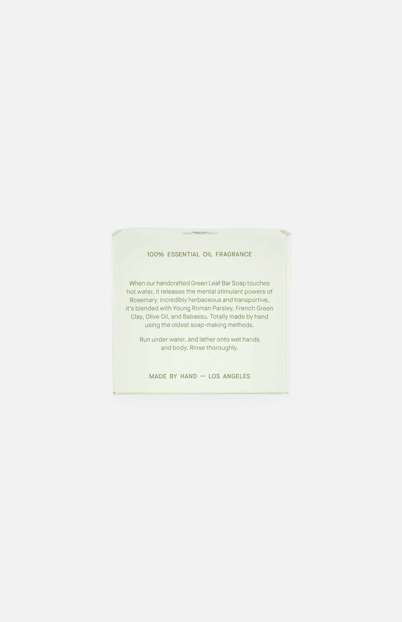 Garden Essentials Green Leaf Bar Soap (14622005199211)