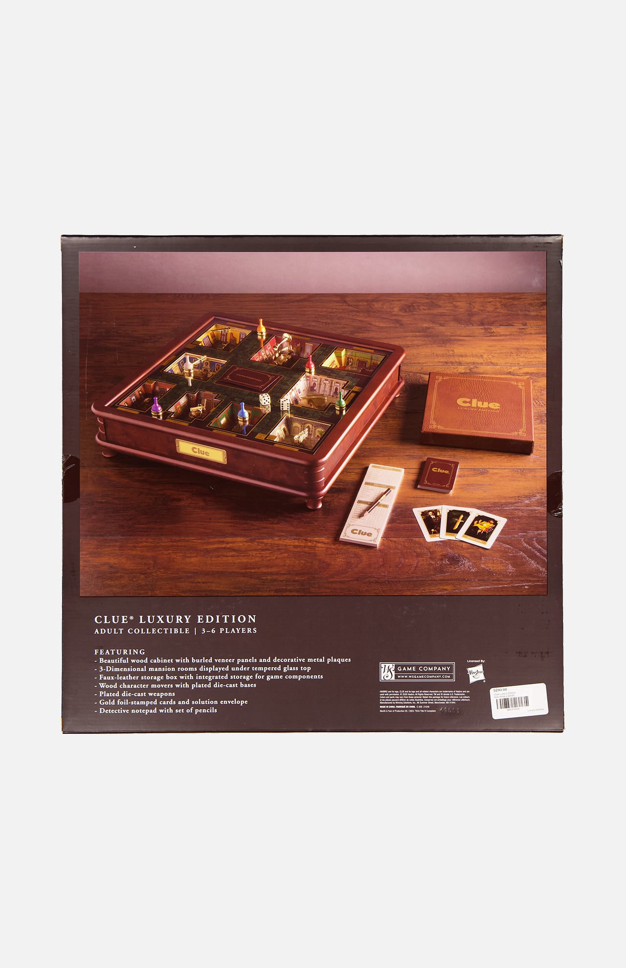 ARTIST SERIES GAMESClue Luxury Edition GameA.K. Rikk's