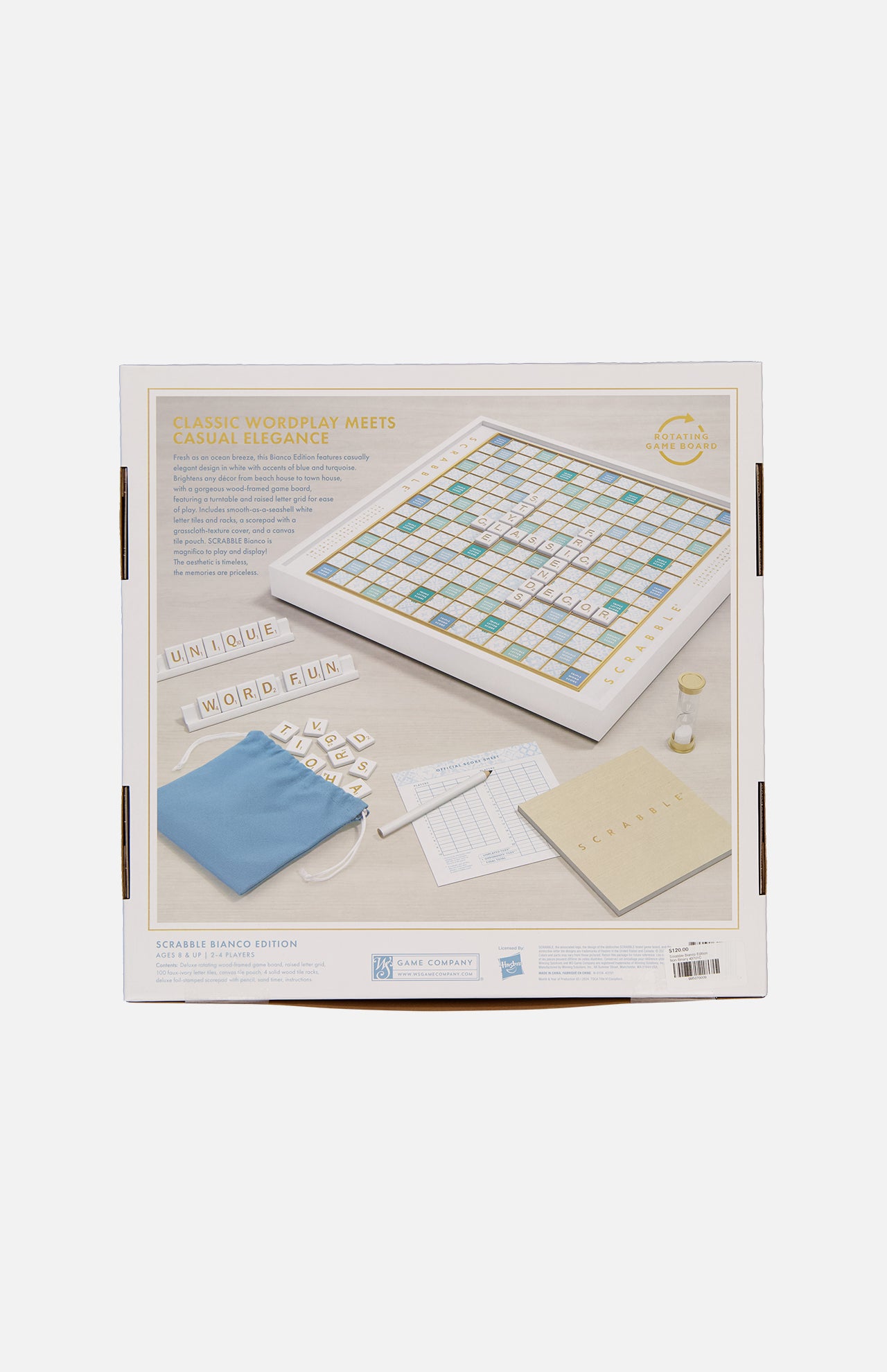 ARTIST SERIES GAMESScrabble Bianco EditionA.K. Rikk's