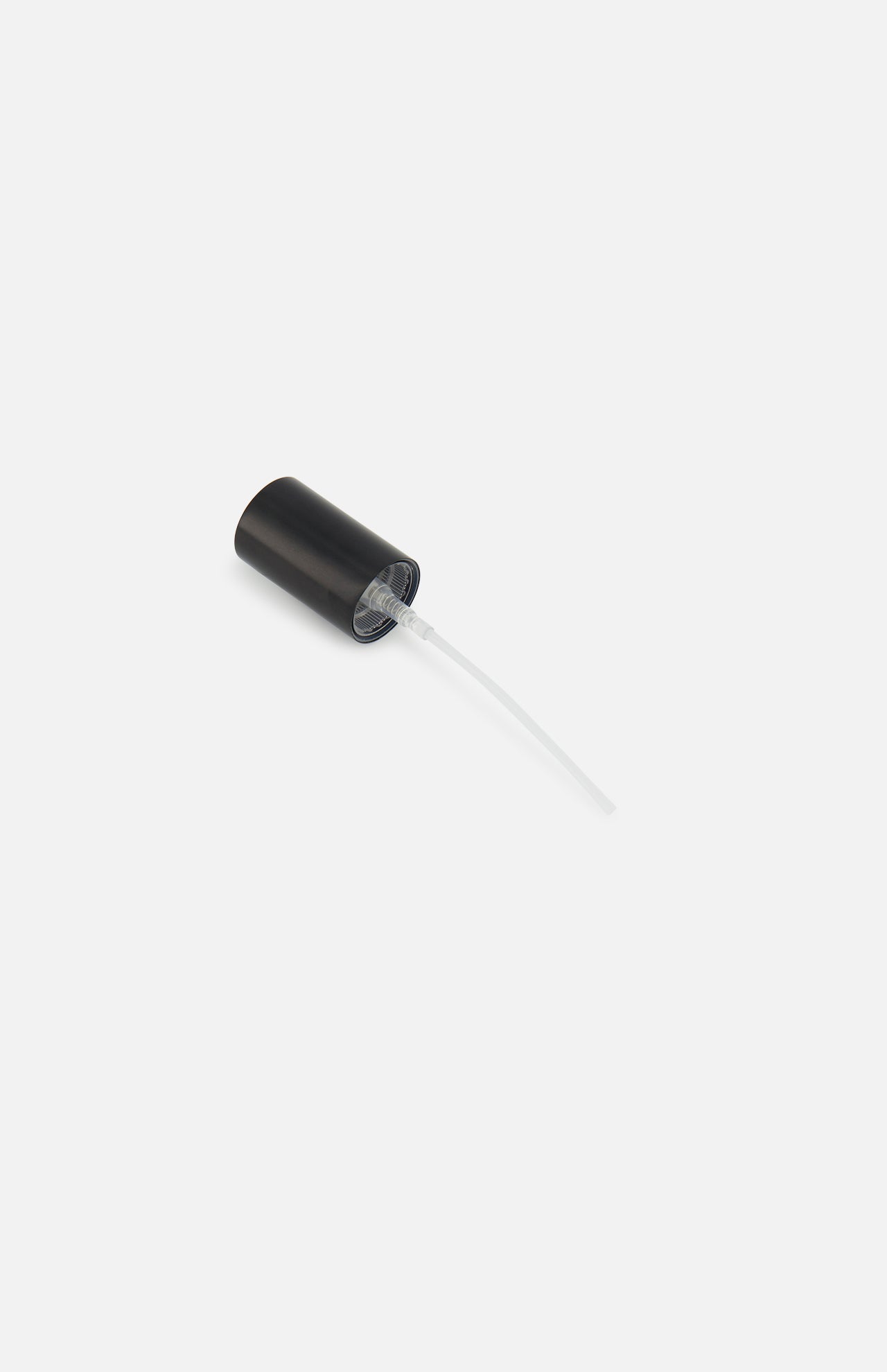 The SÁNDOR Reusable Oil Pump features a black plastic and stainless steel dispenser with a clear tube, ideal for oil use, displayed on a plain white background.