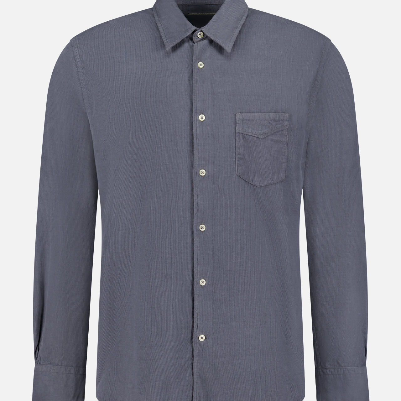 Benoit Micro Corduroy Shirt (14700426658155)