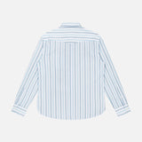 Benoit Stripe Cotton Poplin Shirt (7765322006643)