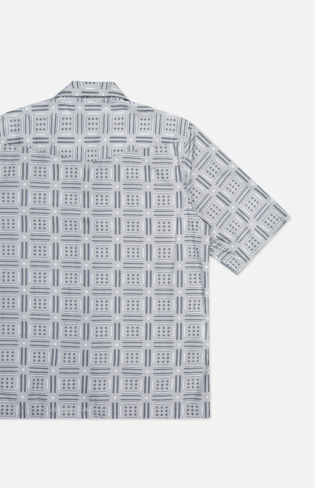 Eren Short Sleeve Geometric Shirt (7254358261875)