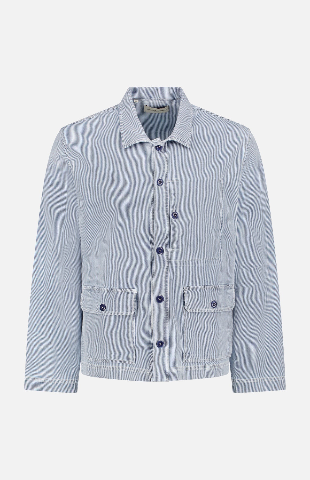 Gibson Striped Overshirt (7765321547891)