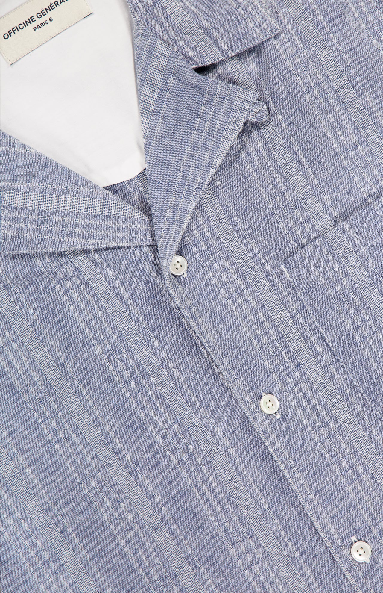Luis Striped Seersucker Shirt (7765321678963)