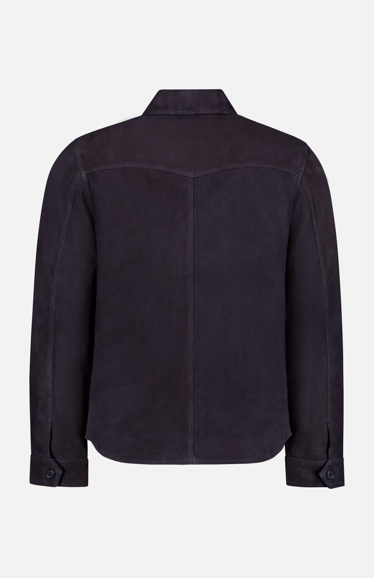 Sid Goat Suede Overshirt (7765322137715)