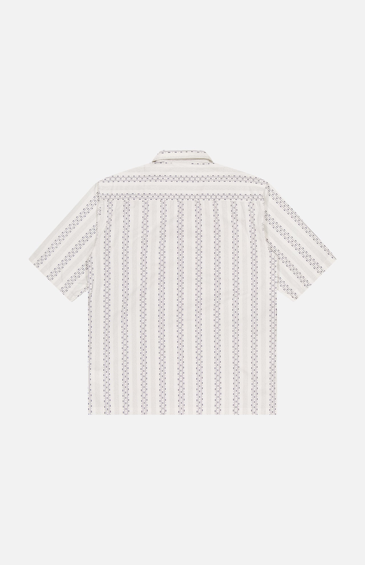 Yann Jap Co Patterned Stripe Shirt (14644968554859)