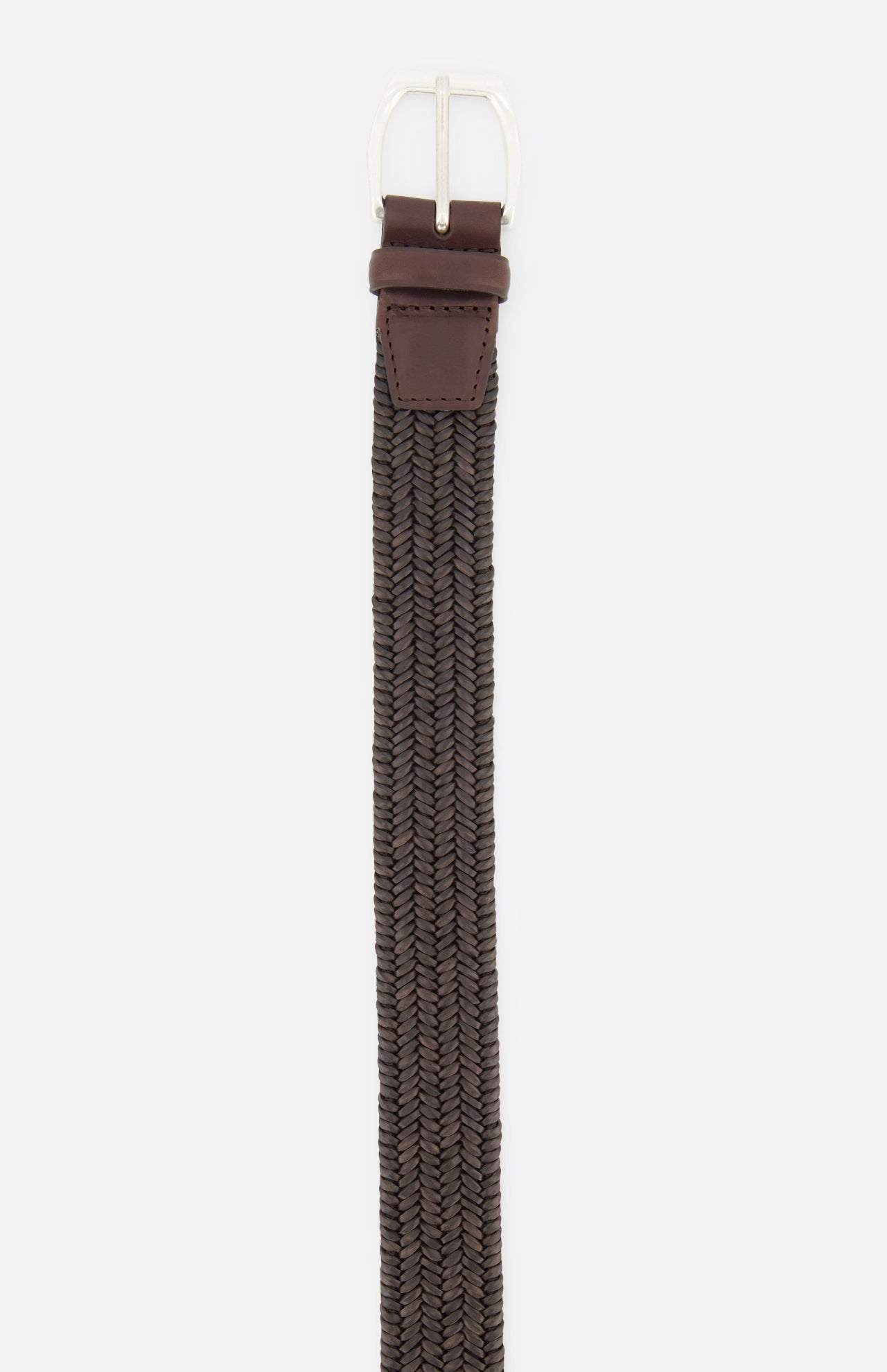 Wide Braided Leather Belt (14647603921259)