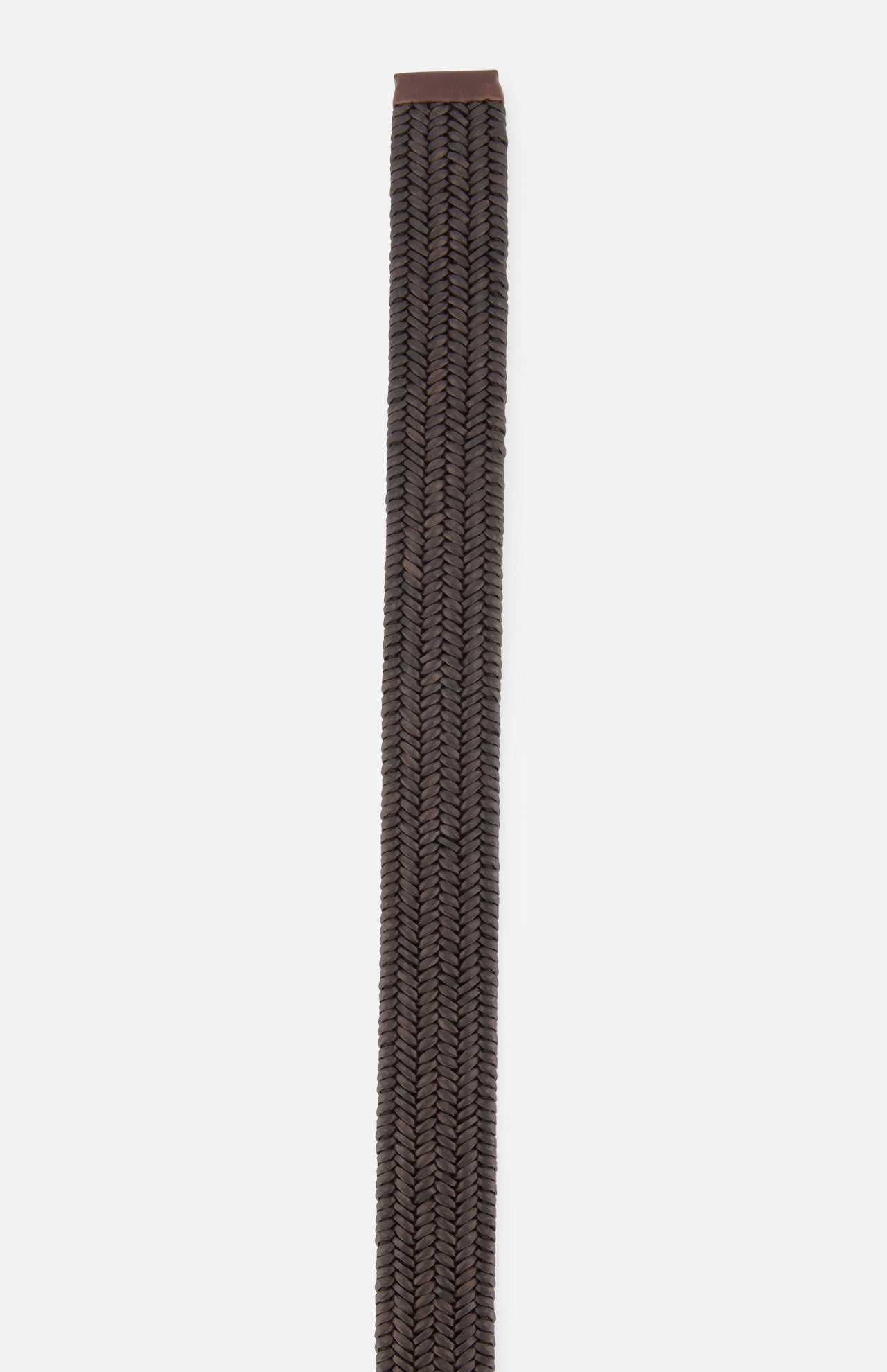 Wide Braided Leather Belt (14647603921259)