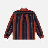 Collared Half Zip Stripe Overshirt (14709684011371)