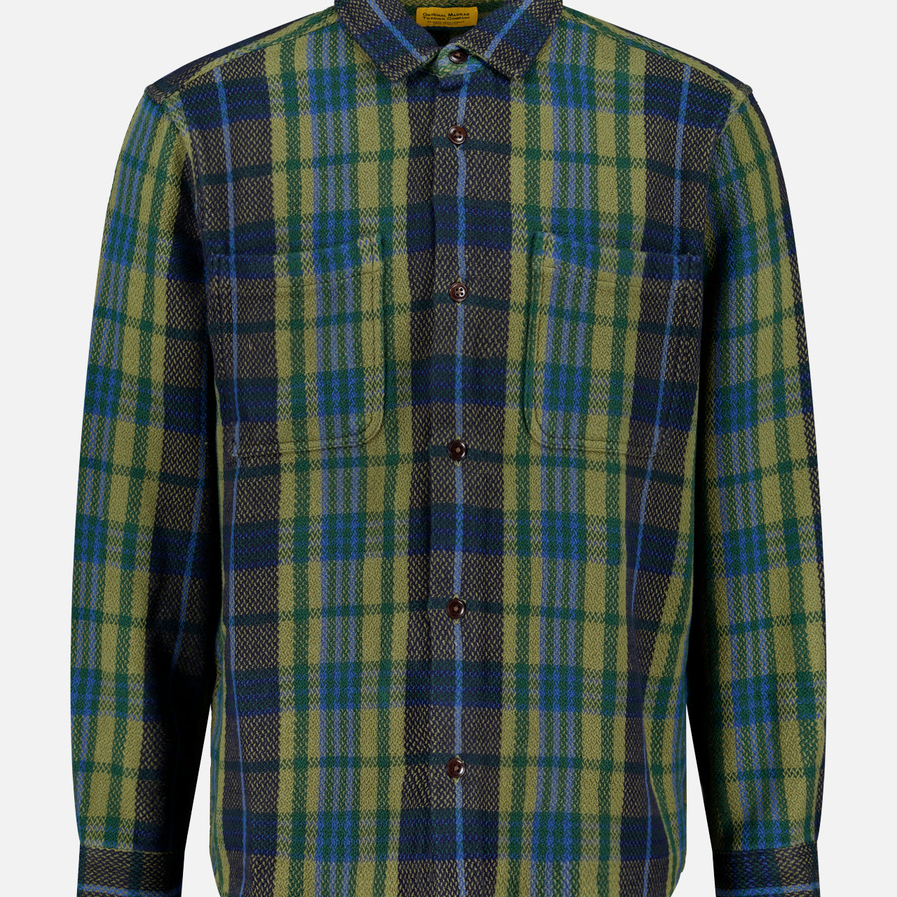 Plaid Round Tail Over Shirt (14709683978603)
