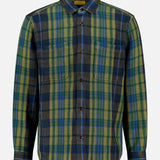 Plaid Round Tail Over Shirt (14709683978603)