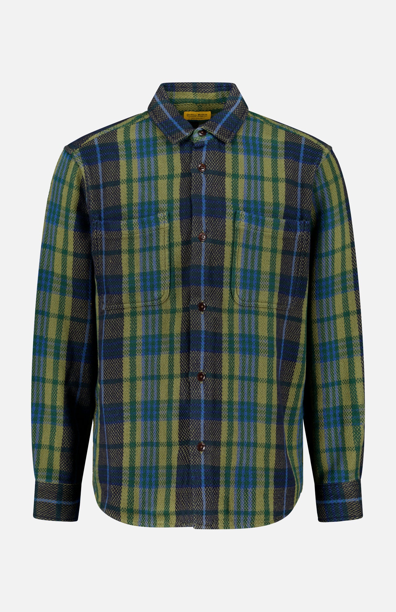 Plaid Round Tail Over Shirt (14709683978603)