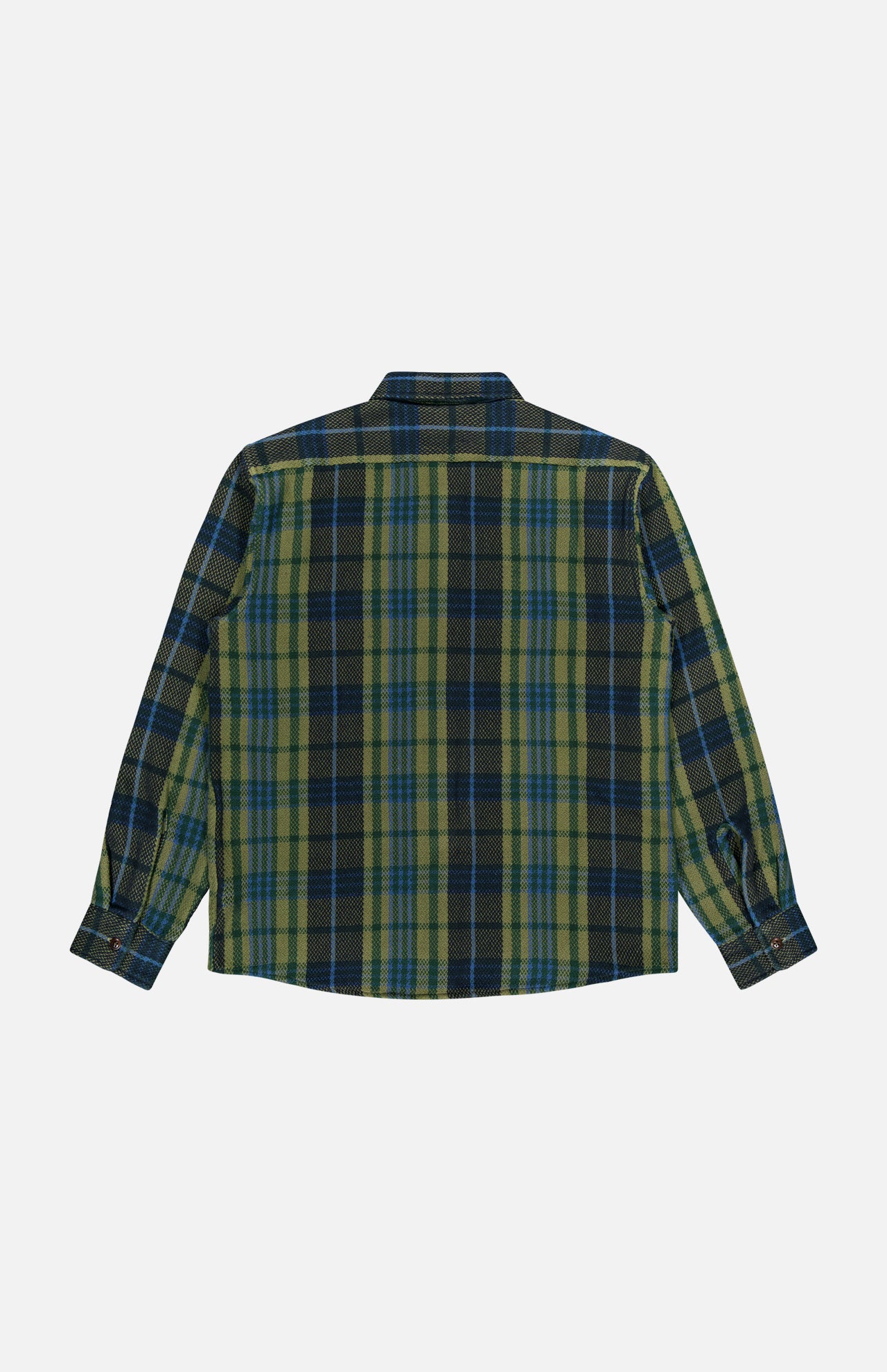 Plaid Round Tail Over Shirt (14709683978603)
