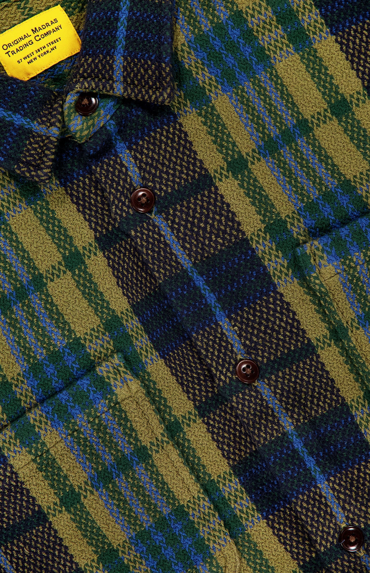 Plaid Round Tail Over Shirt (14709683978603)