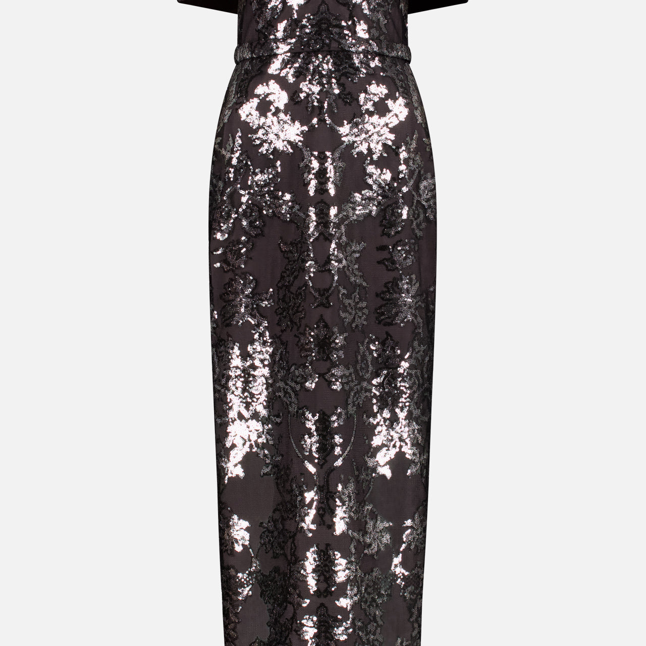 Mesh Tulle Sequin Gown (14666885136747)