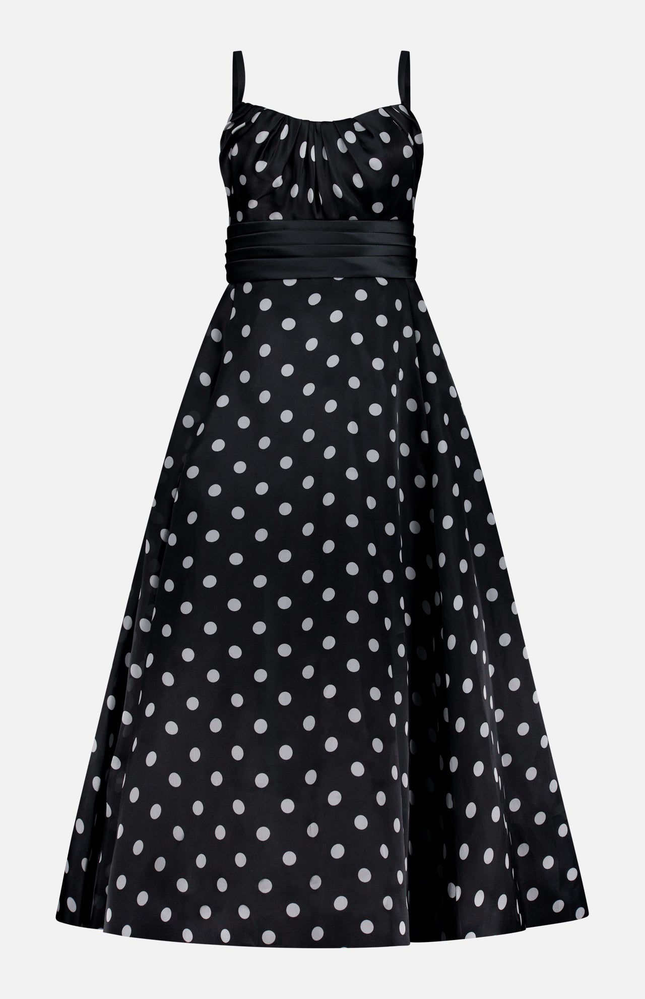 Polka Dot Organza Gown (14750061035883)