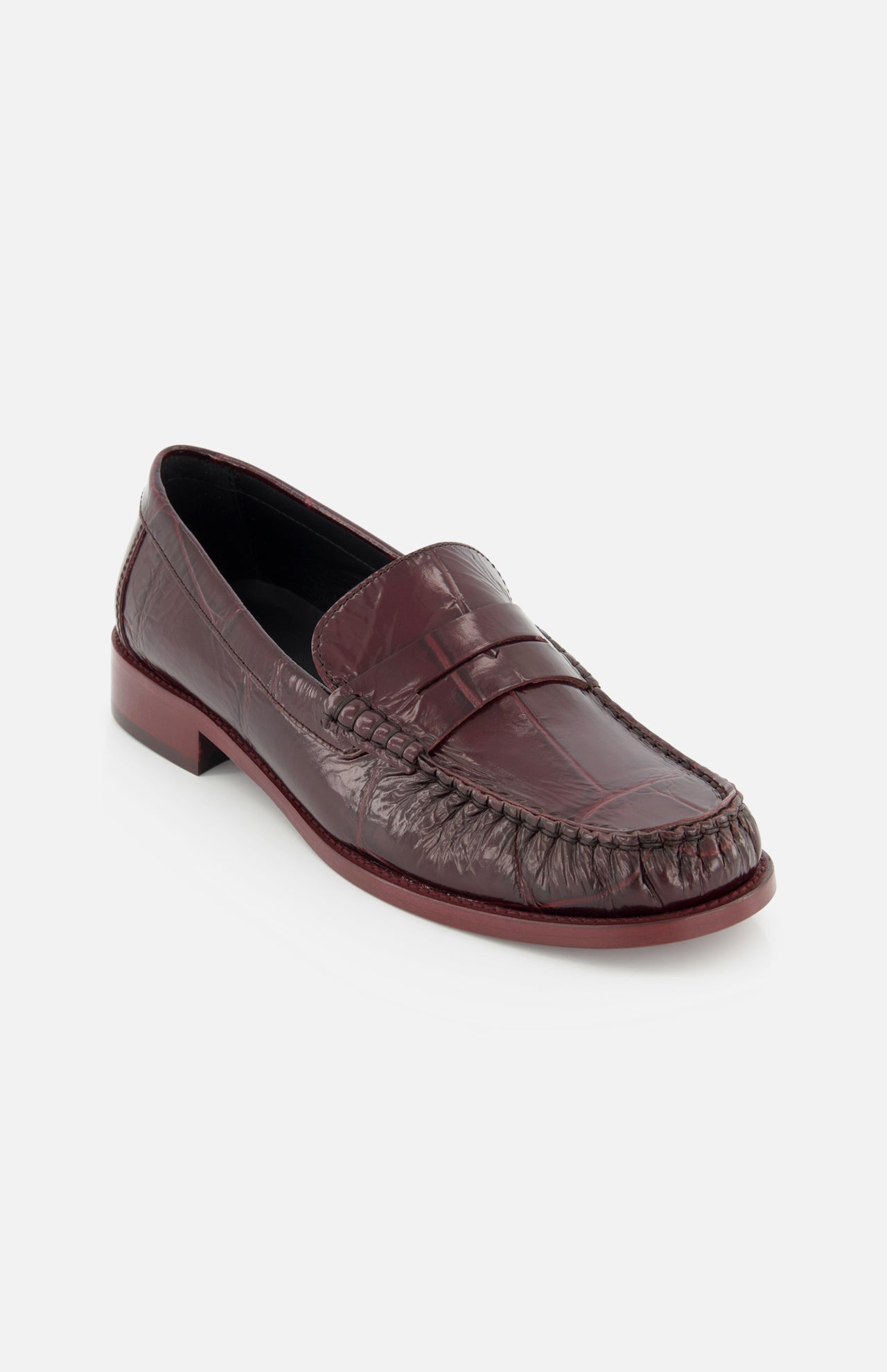 Dylan Croco Embossed Loafer (14689852260715)
