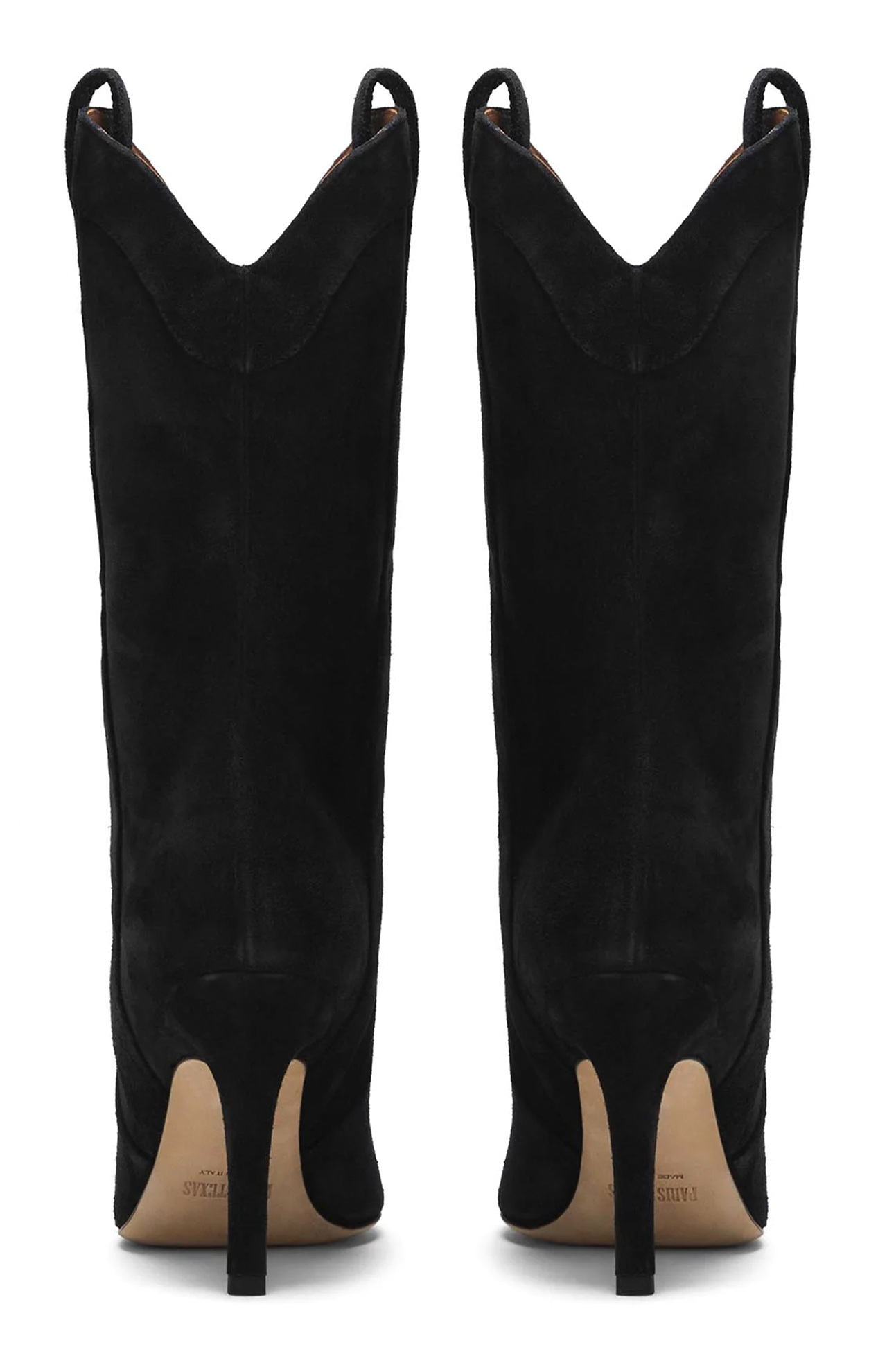 ミドルブーツ PARIS TEXAS Women Boots PX937 XV003BLACK Black Paris Texas Women's Paloma Mid Calf Boot | A.K. Rikk's