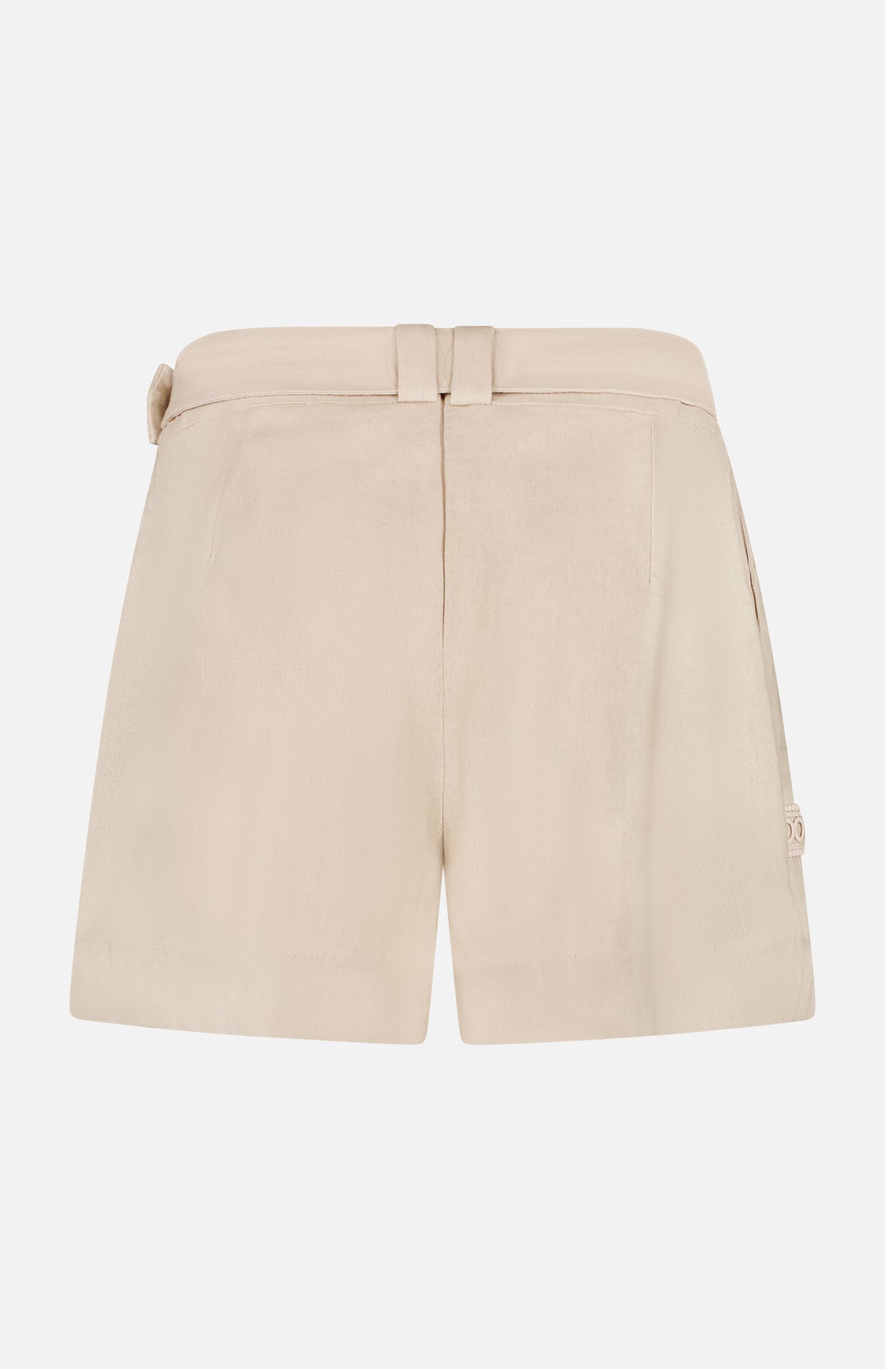 Candy Linen High-rise Crochet Short (14619365212523)
