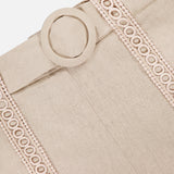 Candy Linen High-rise Crochet Short (14619365212523)