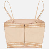 Embroidered Linen Top (7440184574067)