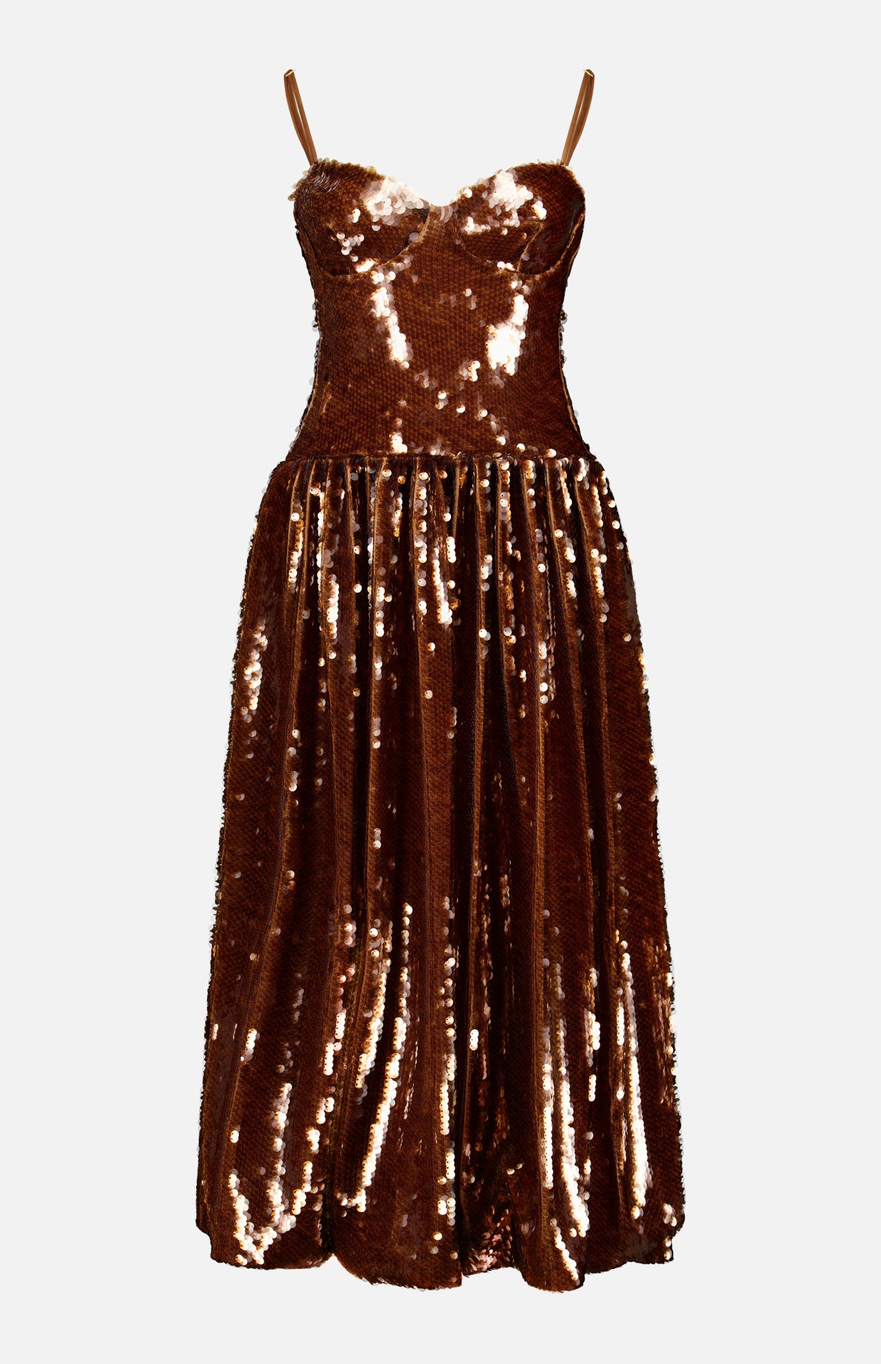 Sequin Midi Dress (14676372947307)