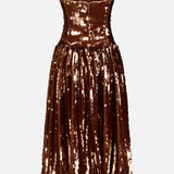 Sequin Midi Dress (14676372947307)