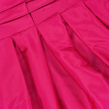 Taffeta Bloom Pleated Midi Dress (14706339250539)