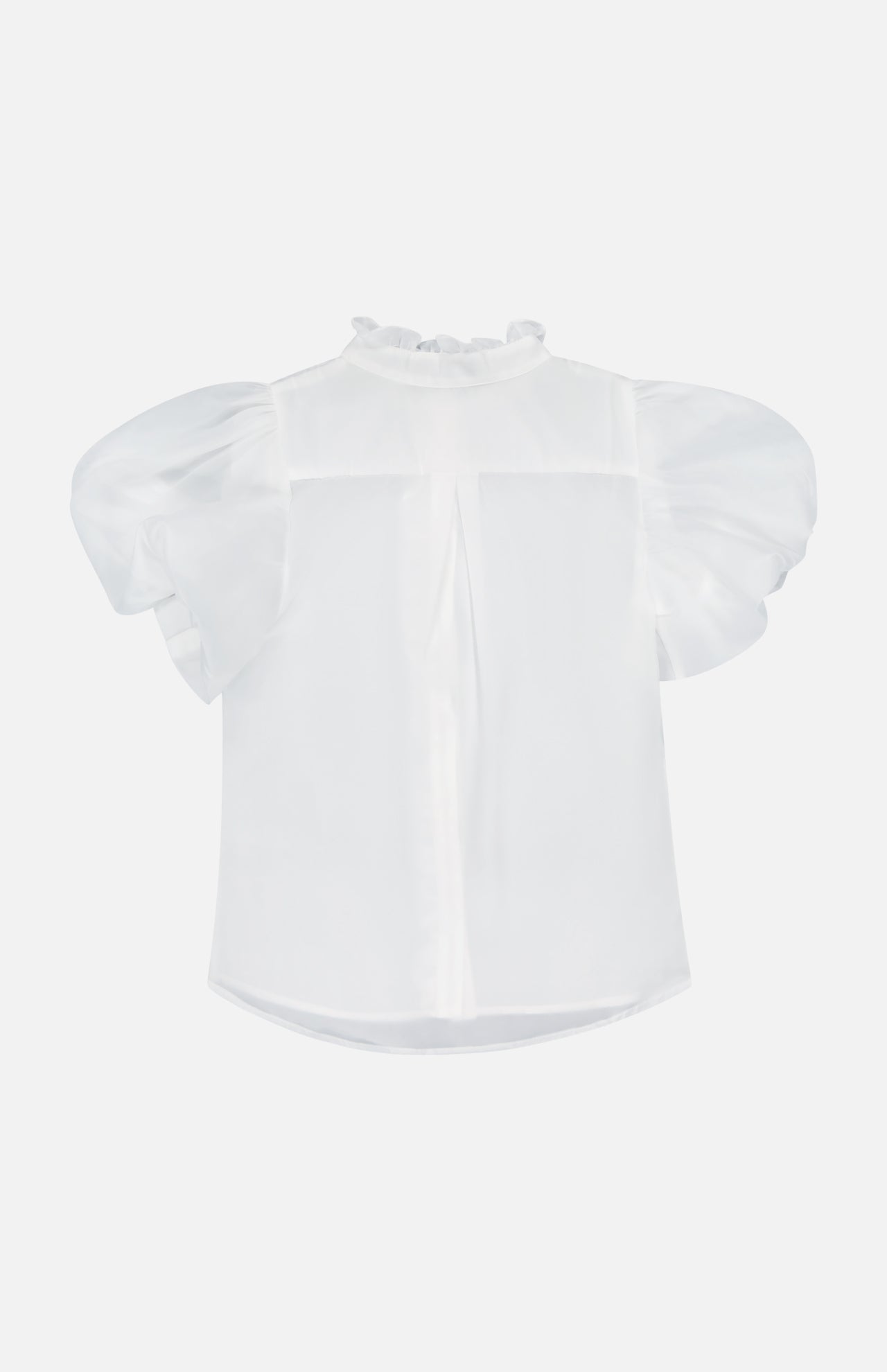 Taffeta Bloom Crystal Button Shirt (14706339283307)